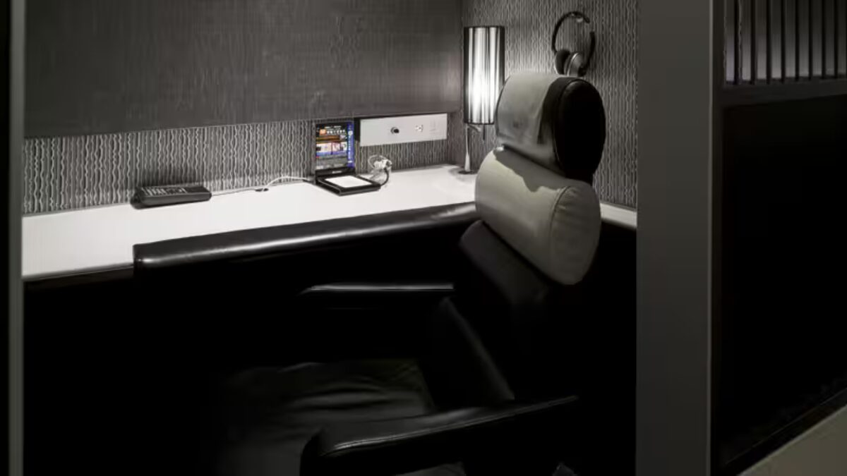 ANAスイートラウンジの内観　